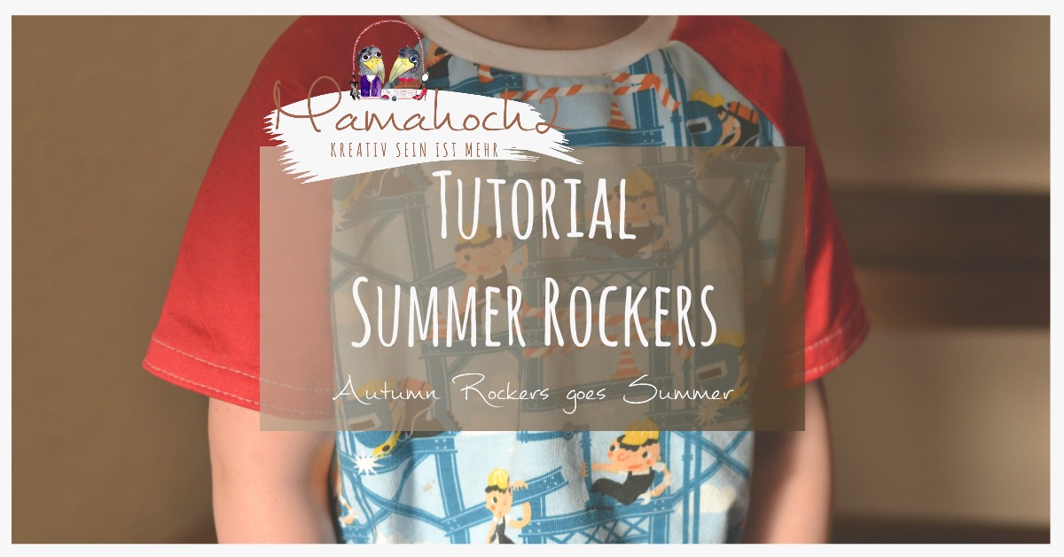 T-shirt nähen - Summer Rockers Kids Freebook 98-146 ⋆ Mamahoch2