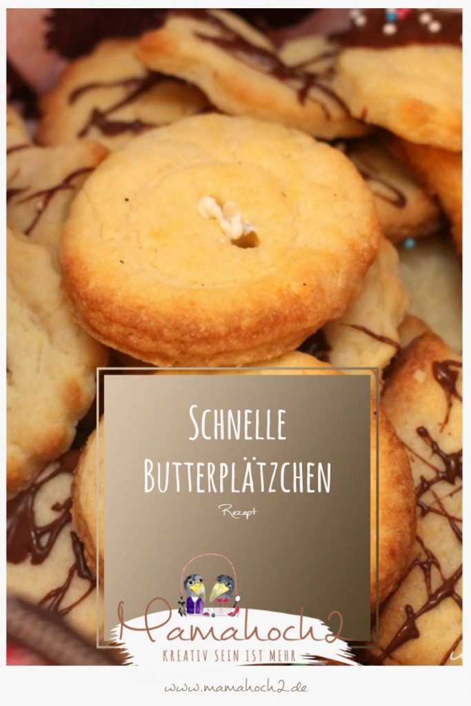 Das schnelle Butterplätzchenrezept für echte Handmadefans ...