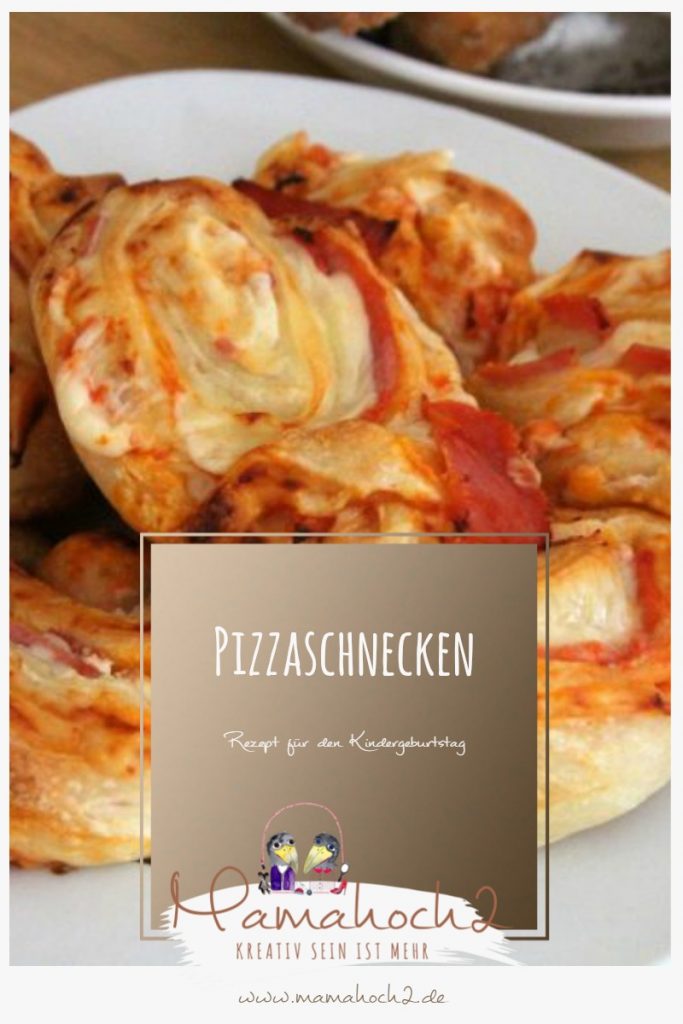 Schnelles Rezept Fur Den Kindergeburtstag Pizzaschnecken Mamahoch2